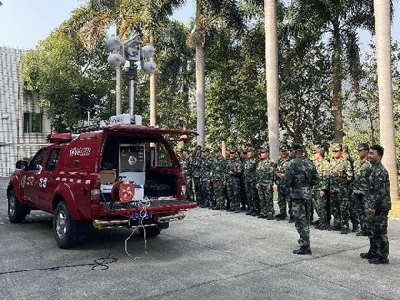 Jiangmen Emergency Bureau Forest Fire Prevention Command Vehicle Project